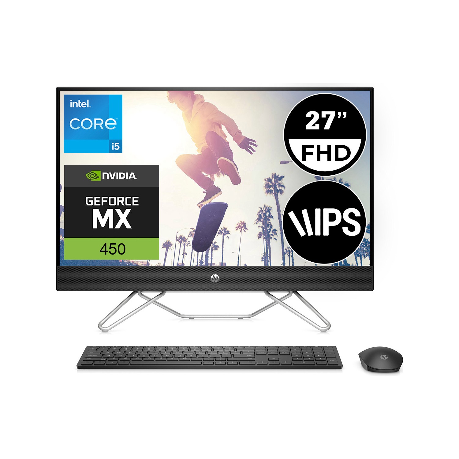 Hp%2078K01EA%20Core%20I5-1235U%208gb%20Ram%20512GB%20ssd%202gb%20MX450%2027’’%20Full%20hd%20Freedos%20All%20In%20One%20Pc