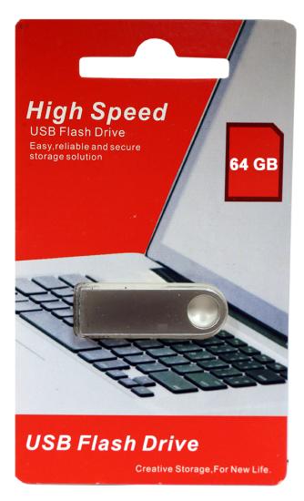 Oem 64 GB Metal 2.0 USB Flash Bellek