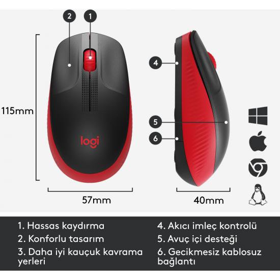 Logitech M191  Mouse 910-005910