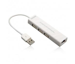 Dark DK-AC-USB23L Ethernet Girişli 3 Port USB Hub