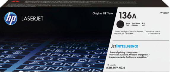 HP W1360A 136A Black Siyah 1.150 Sayfa Toner