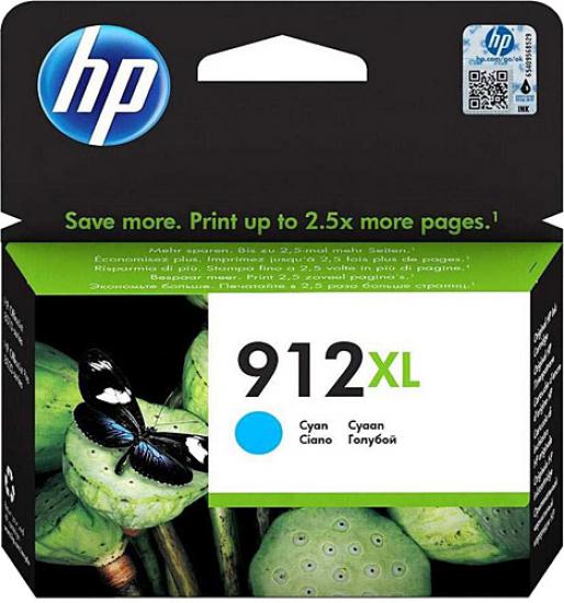 HP 3YL81A 912XL Yüksek Kapasite Cyan Mavi Kartuş