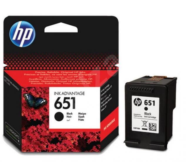 HP C2P10AE 651 Black Siyah Kartuş