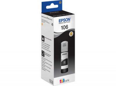 Epson 106 Siyah Şişe Mürekkep T00R140 L7160-7180