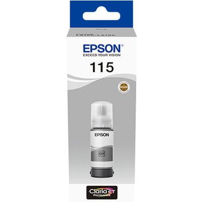 Epson T07D54A 115 Grey Gri Şişe Mürekkep L8160