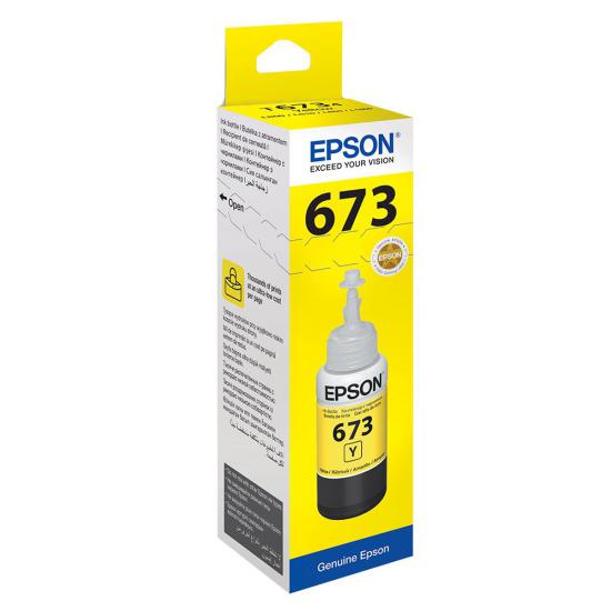 Epson T67344A T6734 Yellow Sarı Şişe Mürekkep