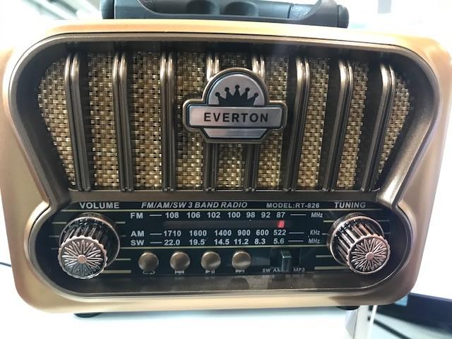 Everton RT-826 Bluetooth Şarjlı Nostaljik Radyo