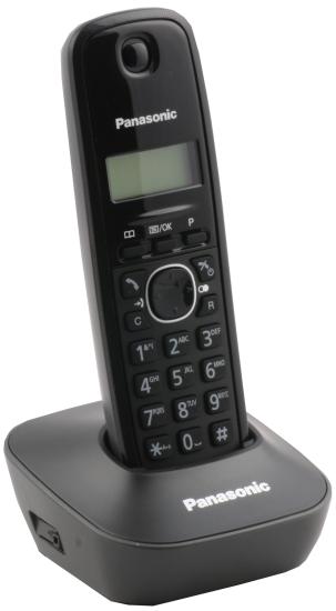 Panasonic KX-TG1611 Siyah Telsiz Dect Telefon