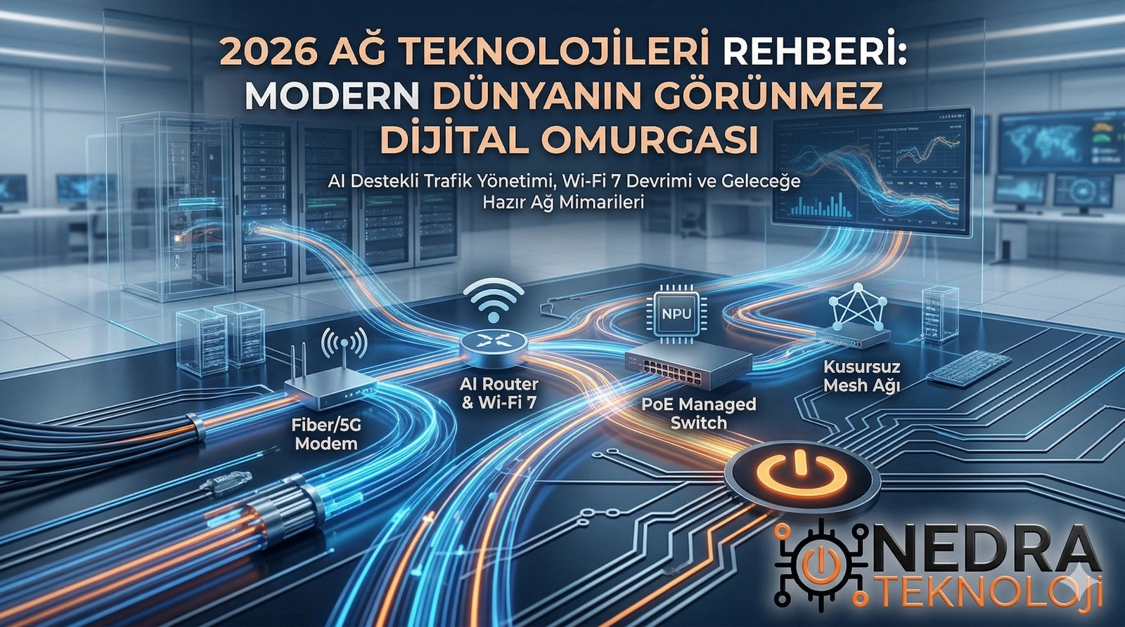 2026 Ağ Teknolojileri Rehberi: Modern Dünyanın Görünmez Dijital Omurgası 