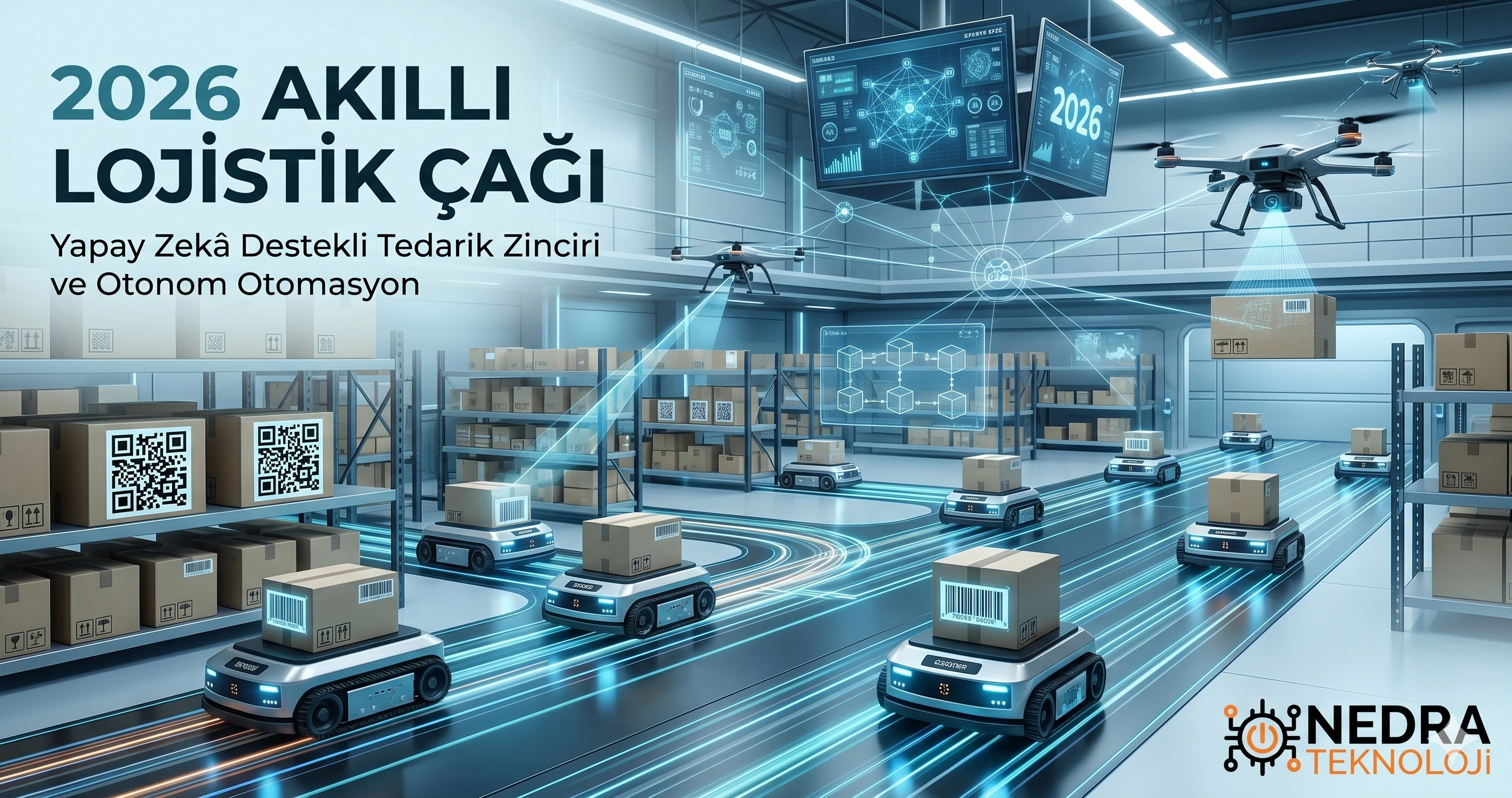 2026 Akıllı Lojistik Çağı: Yapay Zekâ Destekli Tedarik Zinciri ve Otonom Otomasyon