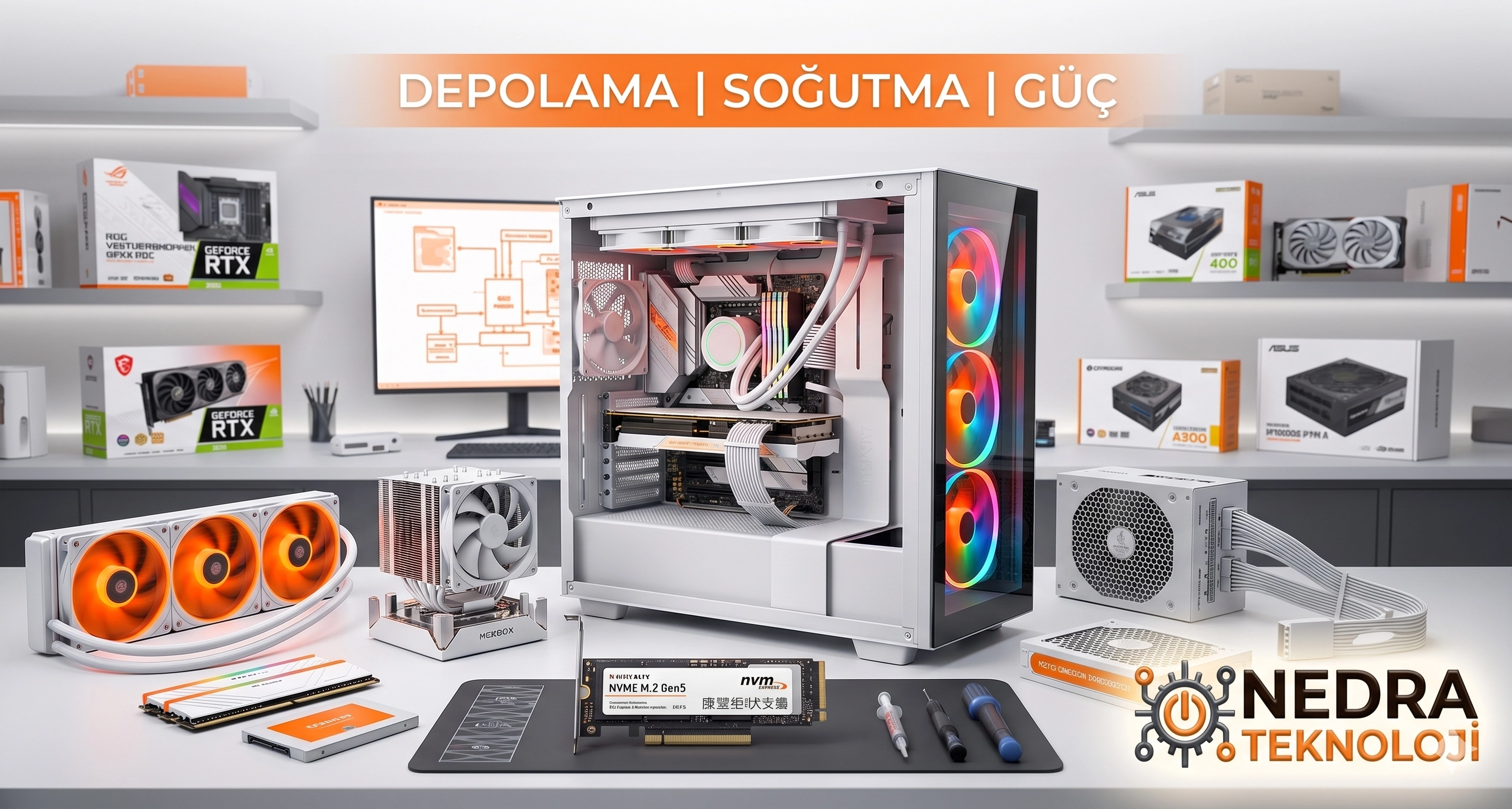 Depolamadan Soğutmaya: Bilgisayarınızın Ömrünü Uzatan Görünmez Kahramanlar