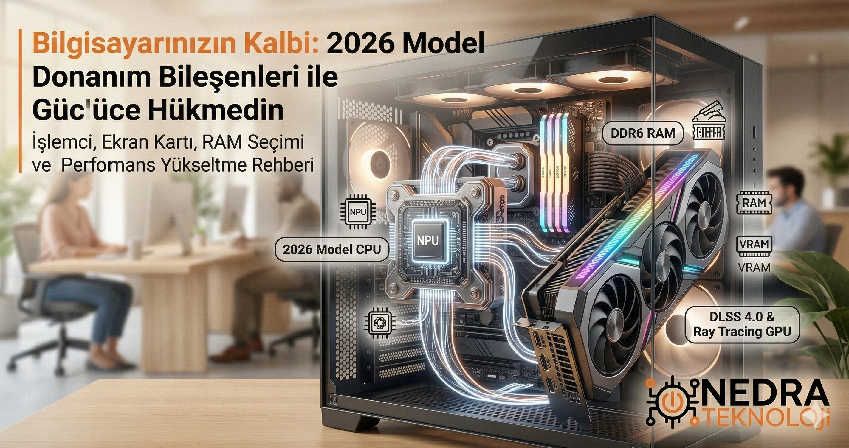 Bilgisayarınızın Kalbi: 2026 Model Donanım Bileşenleri ile Güce Hükmedin