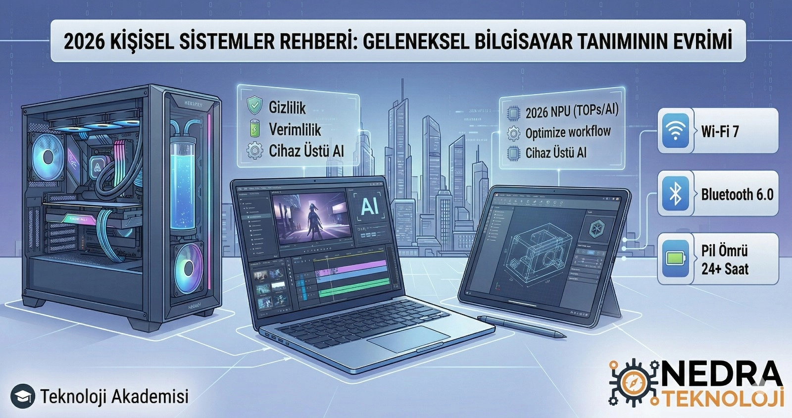 2026 Kişisel Sistemler Rehberi: Laptop, Tablet ve Masaüstü Dünyasında Yeni Nesil Seçimler  