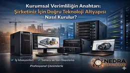 Kurumsal Verimliliğin Anahtarı: Şirketiniz İçin Doğru Teknoloji Altyapısı Nasıl Kurulur?