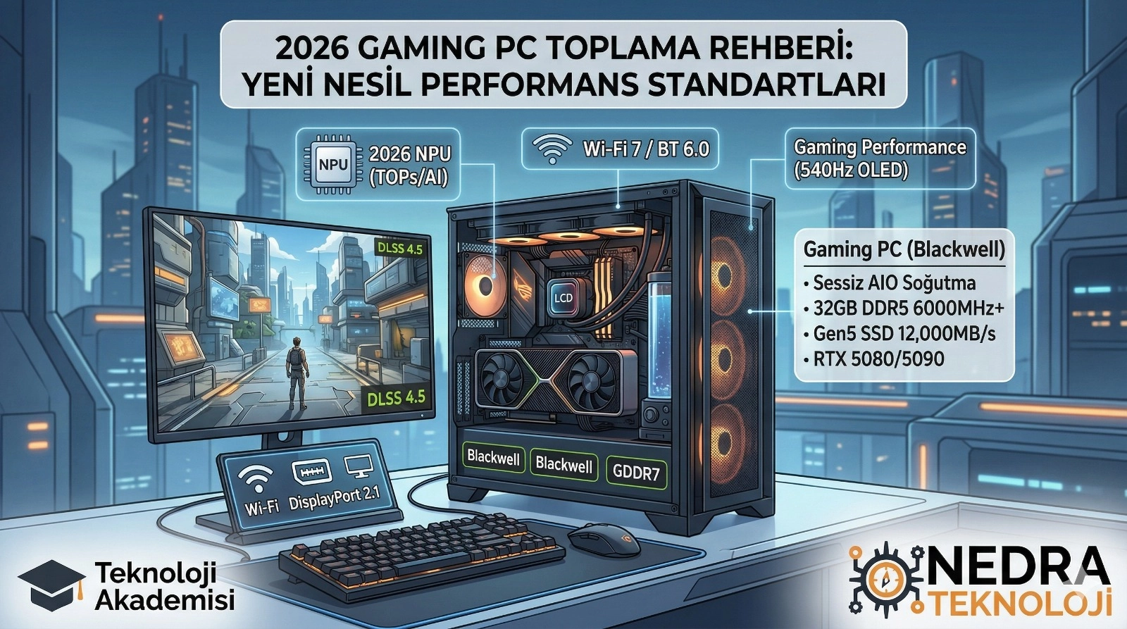 2026 Gaming PC Toplama Rehberi: Yeni Nesil Performans Standartları 