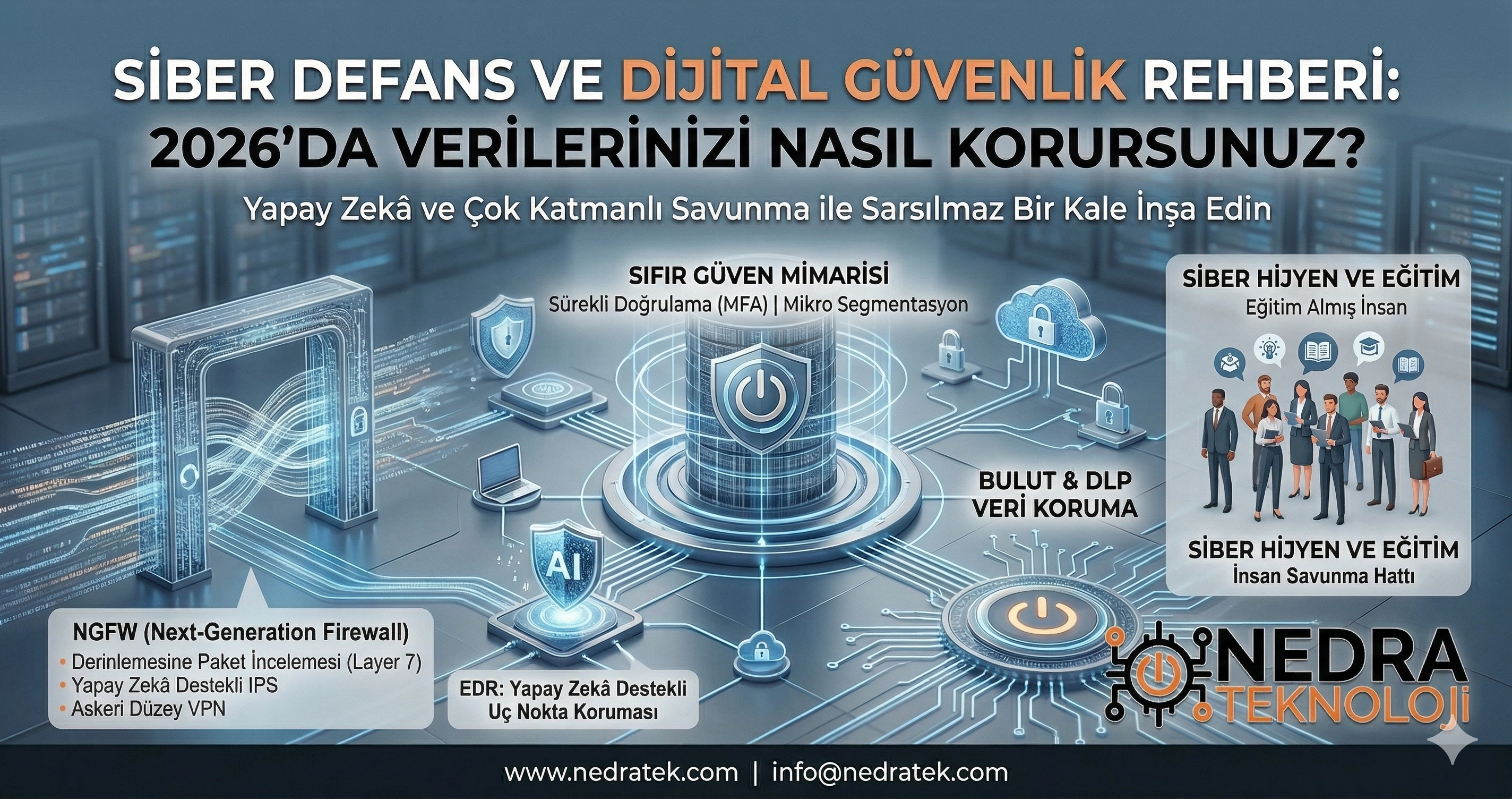 Siber Defans ve Dijital Güvenlik Rehberi: 2026’da Verilerinizi Nasıl Korursunuz? 