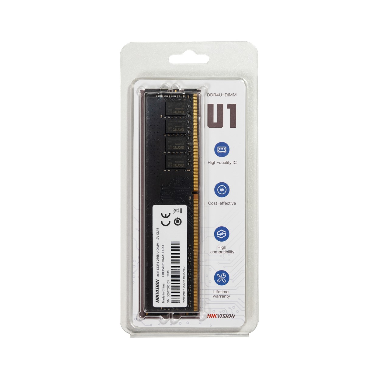 Hikvision%2016%20Gb%20Ddr4%203200MHz%20288Pin%201.35V%20CL16-18%20Pc%20Ram