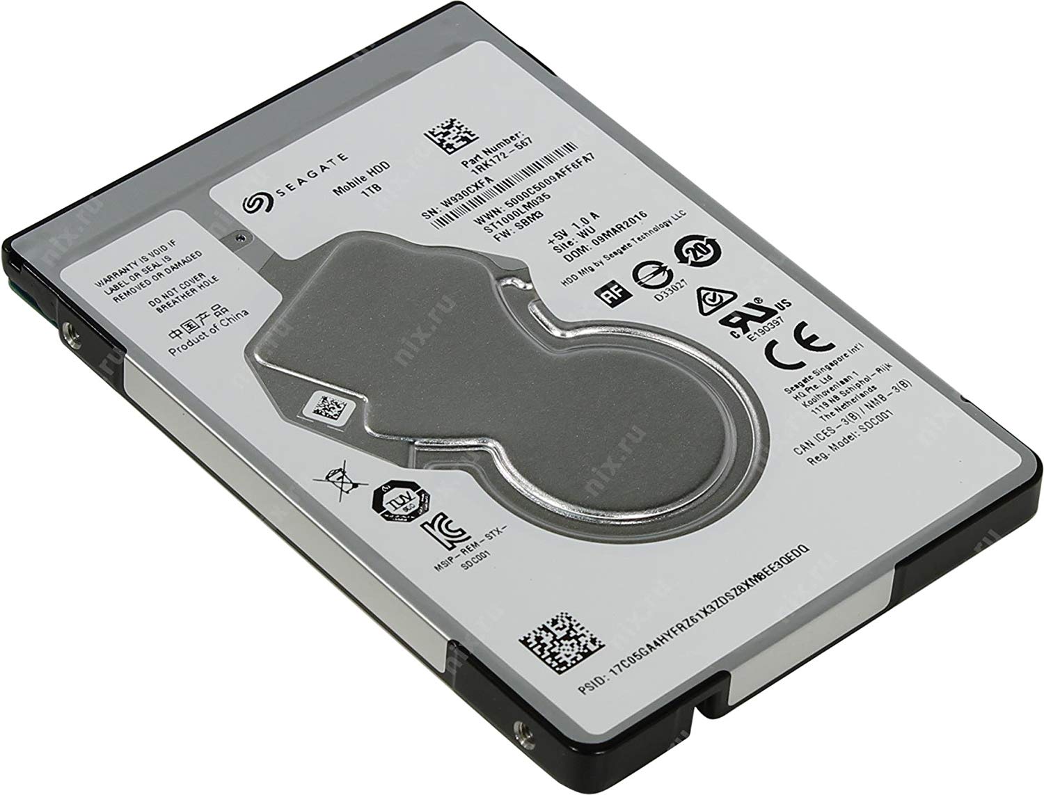 Seagate%201Tb%205400Rpm%202.5’’%20Sata3%206.0Gb-S%20128Mb-7Mm%20Hdd%20St1000Lm035%20Notebook%20Harddisk