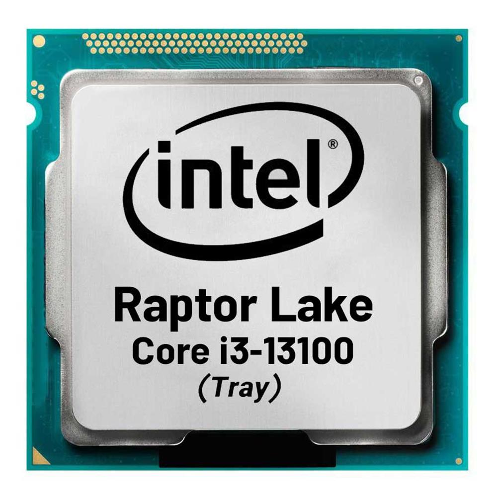 Intel Raptor Lake I3 13100 Tray 3.40GHz - 4.50GHz 12MB 1700P Kutusuz İşlemci