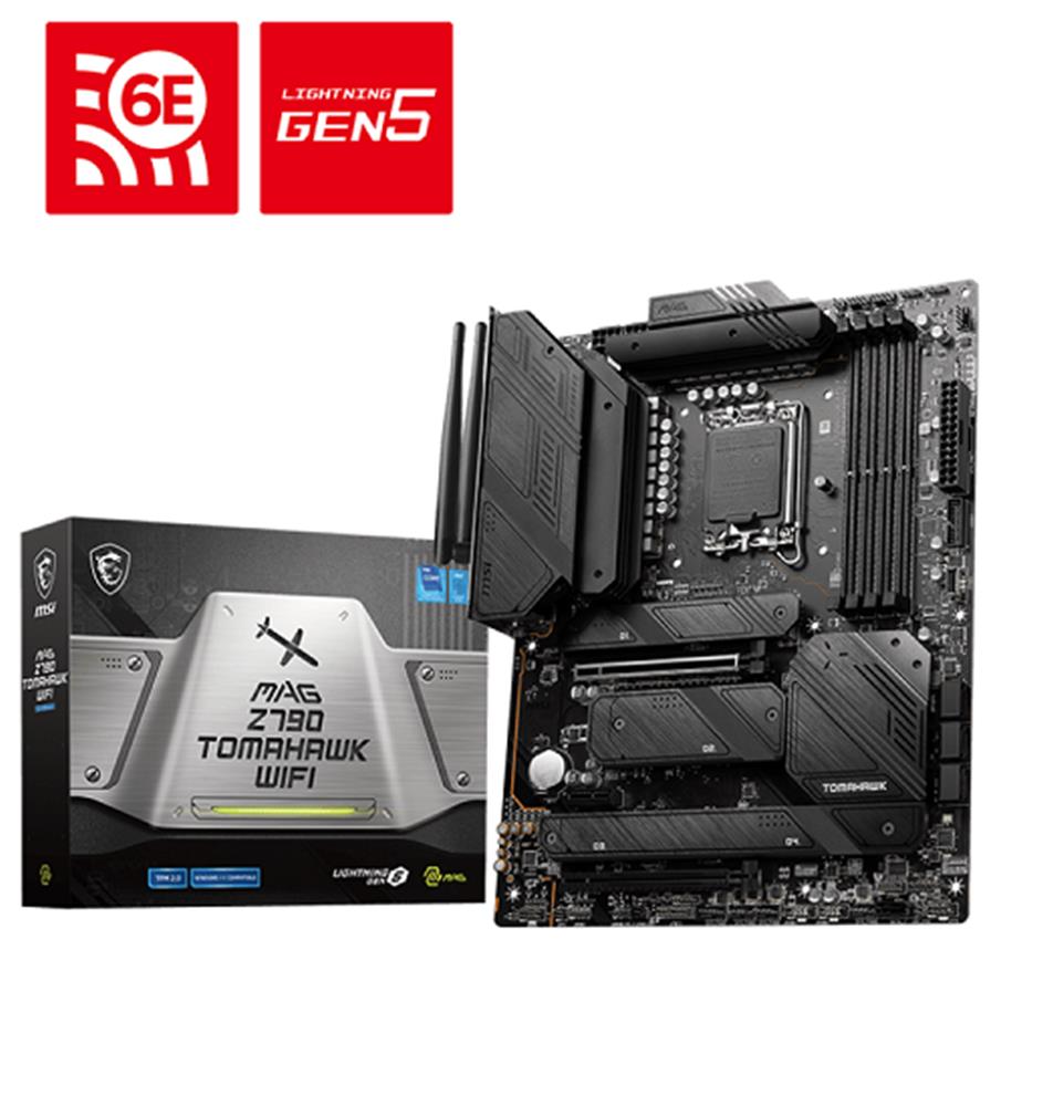 Msi Mag Z790 Tomahawk Wifi Ddr5 Intel Z790 Soket 1700 Ddr5 7200(OC)Mhz ATX Gaming (Oyuncu) Anakart