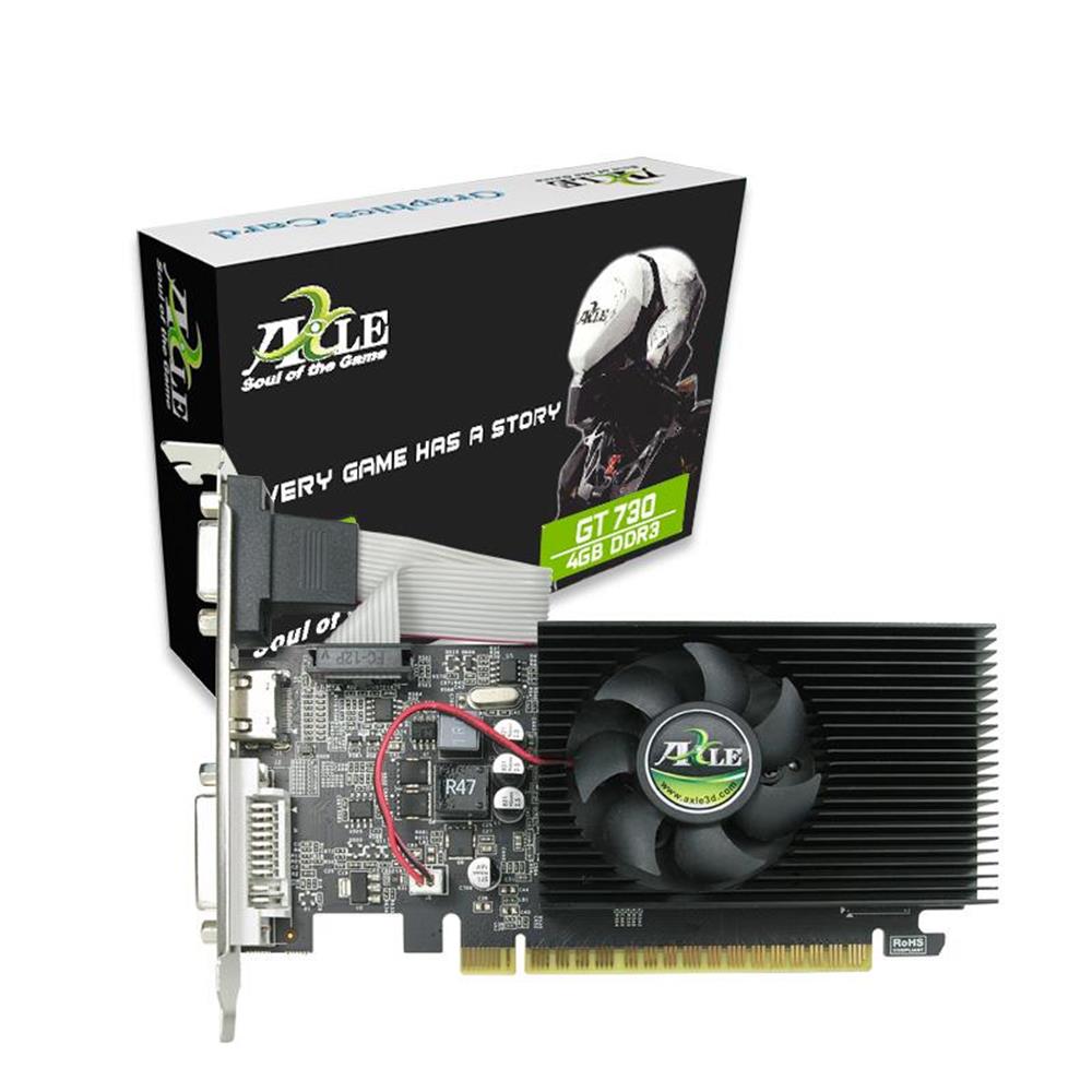 Axle GeForce AX-GT730-4GD3P8CDIL GT730 4Gb Gddr3 128Bit DX12 Ekran Kartı