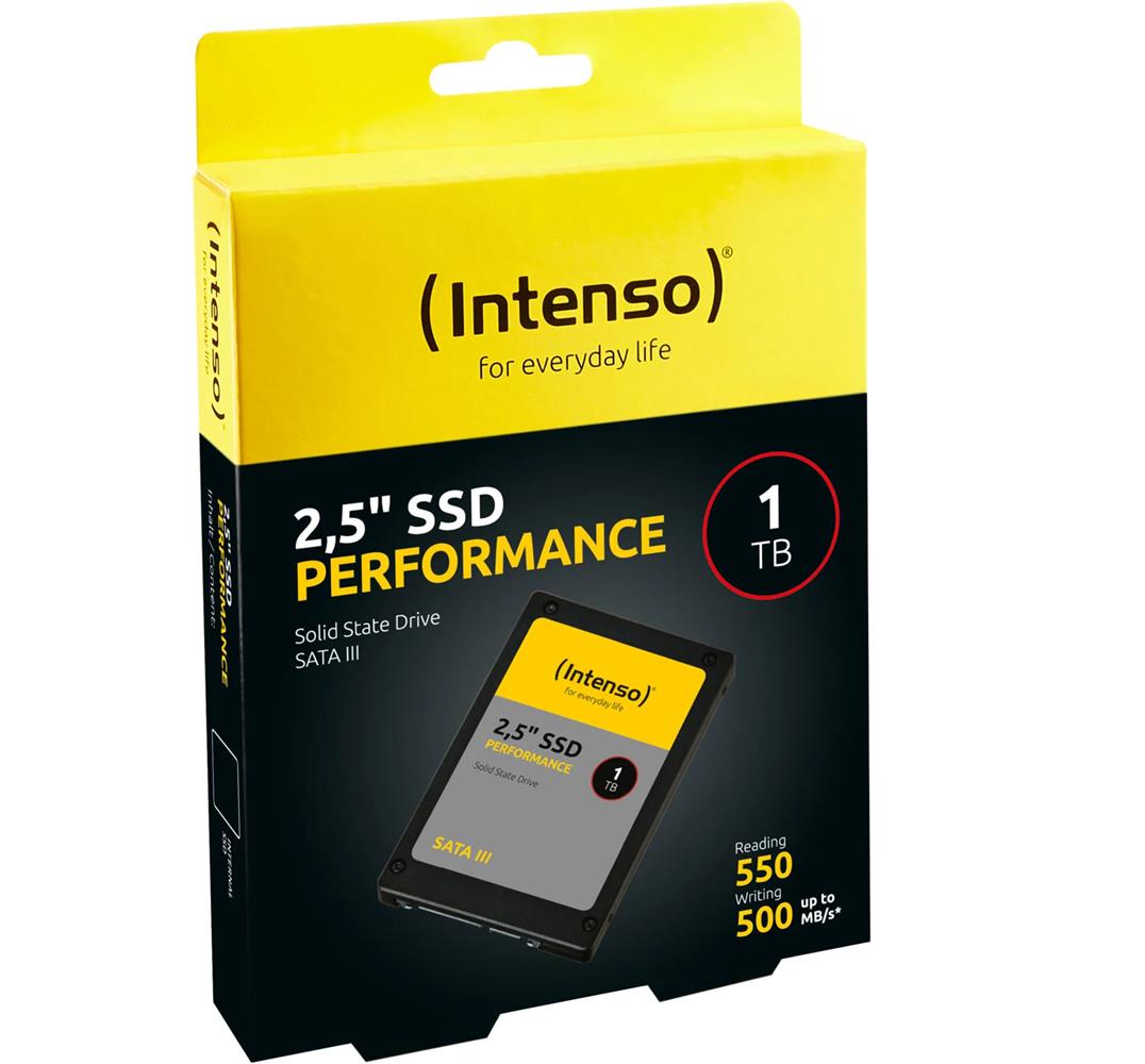 Intenso 1 Tb 3812460 Top 550Mb-500Mb-s 2.5’’ Sata 3 Ssd