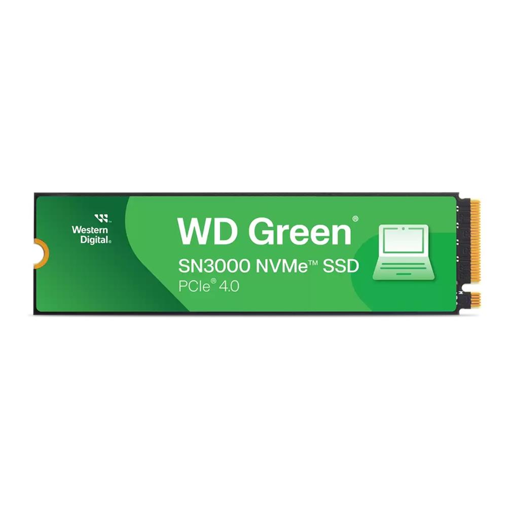 Wd 1Tb Green SN3000 WDS100T4G0E 5000-4200Mb-s Pcie Nvme M.2 Ssd Disk