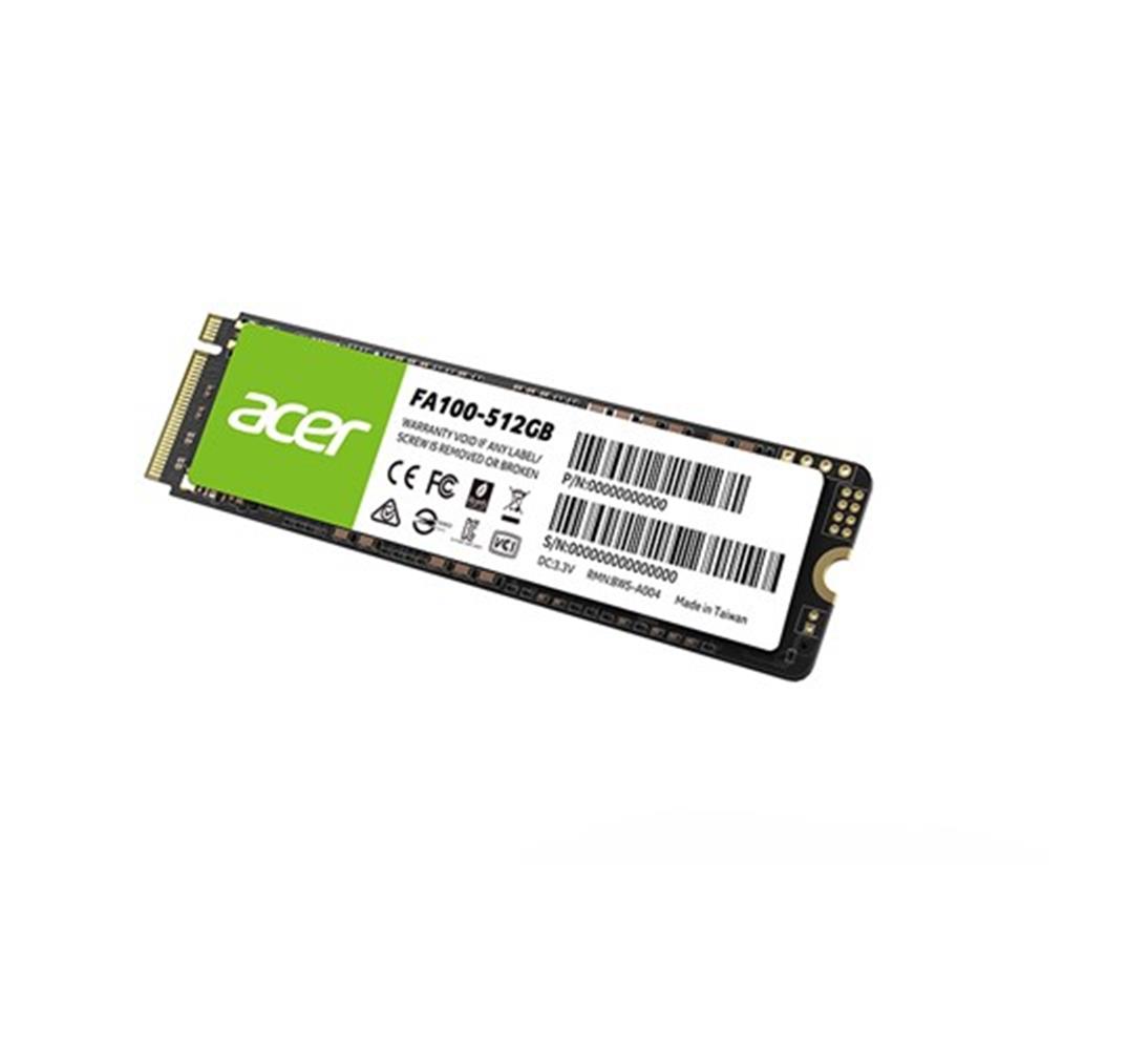 Acer 512GB FA100 3200-2200Mb-s PCIe Gen3 x 4 M.2 Ssd Disk