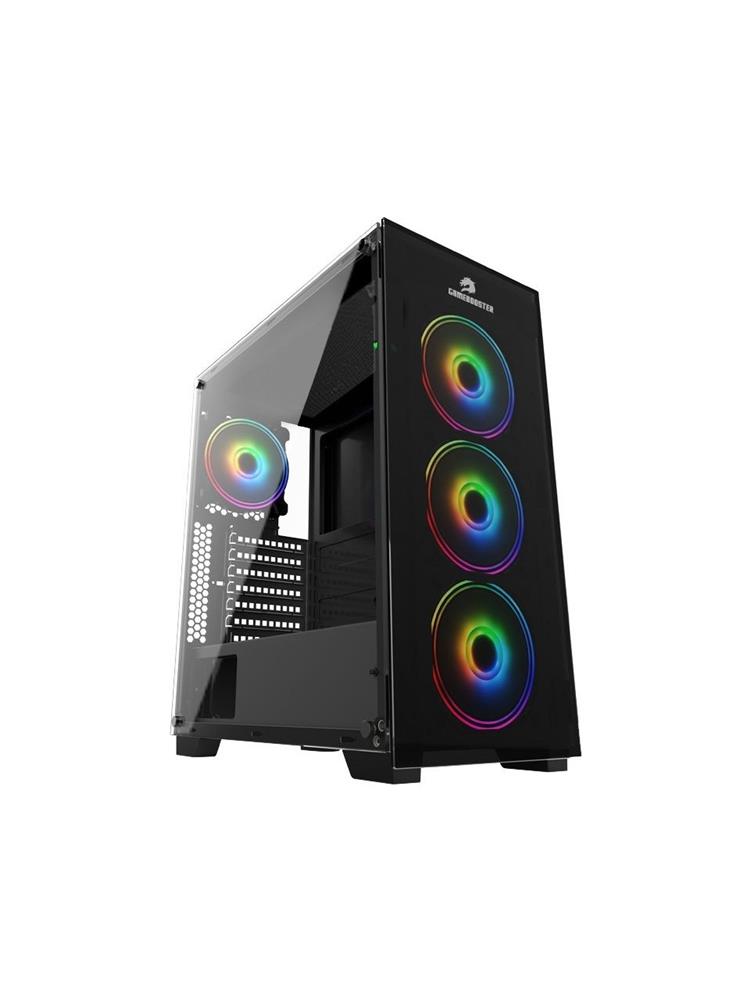 Gamebooster GB-PE05B 600w 80+ USB3.0 Full Siyah Tempered Glass RGB Fanlı Kasa