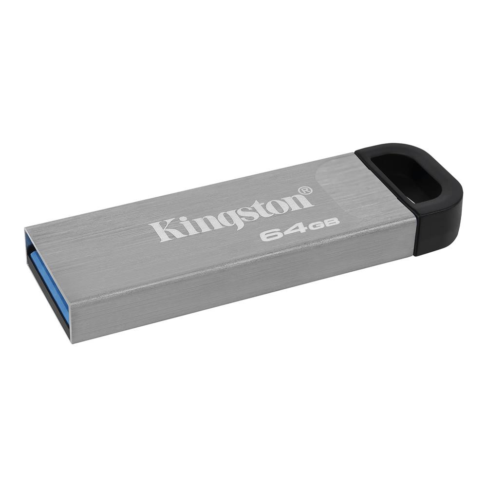Kingston DTKN-64GB 64 GB DataTraveler Kyson 200MB-s Metal USB 3.2 Gen 1 Flash Bellek