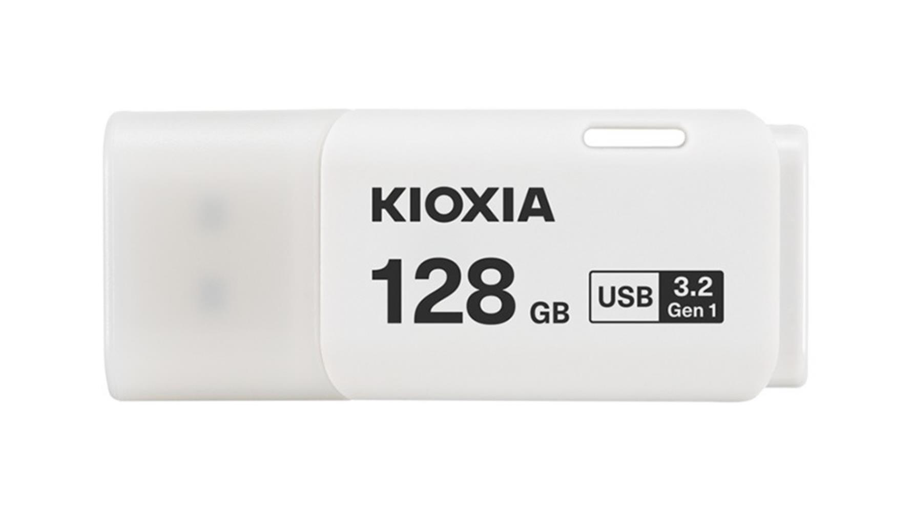 Kioxia 128 Gb U301 Beyaz USB 3.2 Gen 1 Flash Bellek