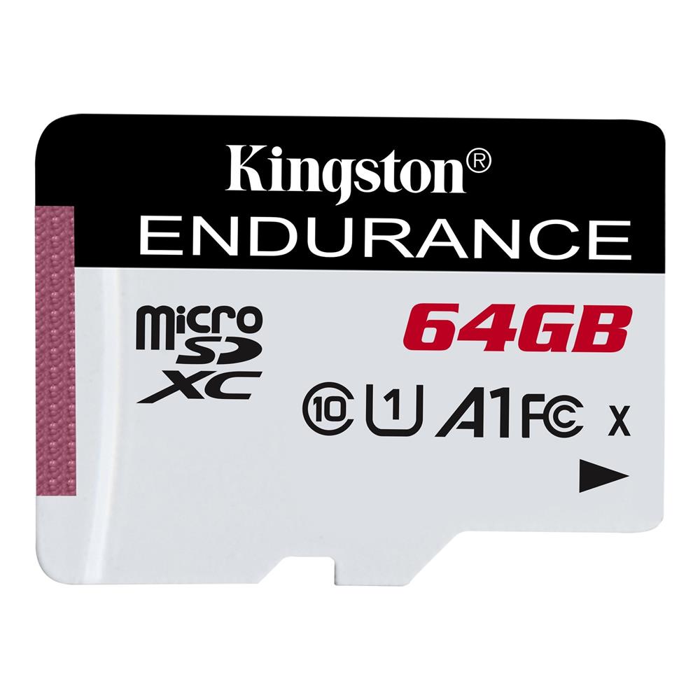 Kingston SDCE-64GB 64 Gb microSDXC Endurance 95R-30W C10 A1 UHS-I Card Only Hafıza Kartı