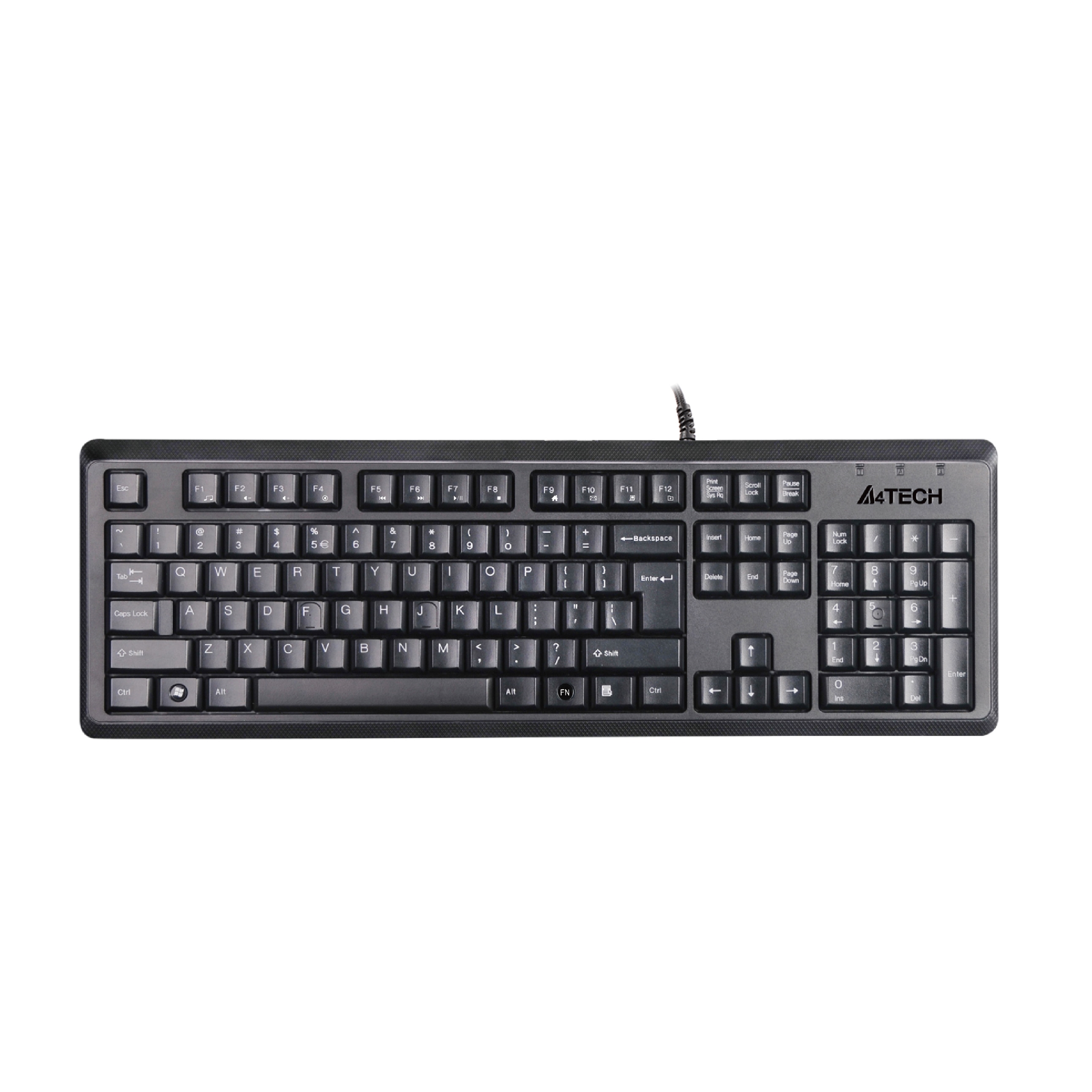 A4 Tech KR-92 Usb Multi̇medya Si̇yah Q Klavye