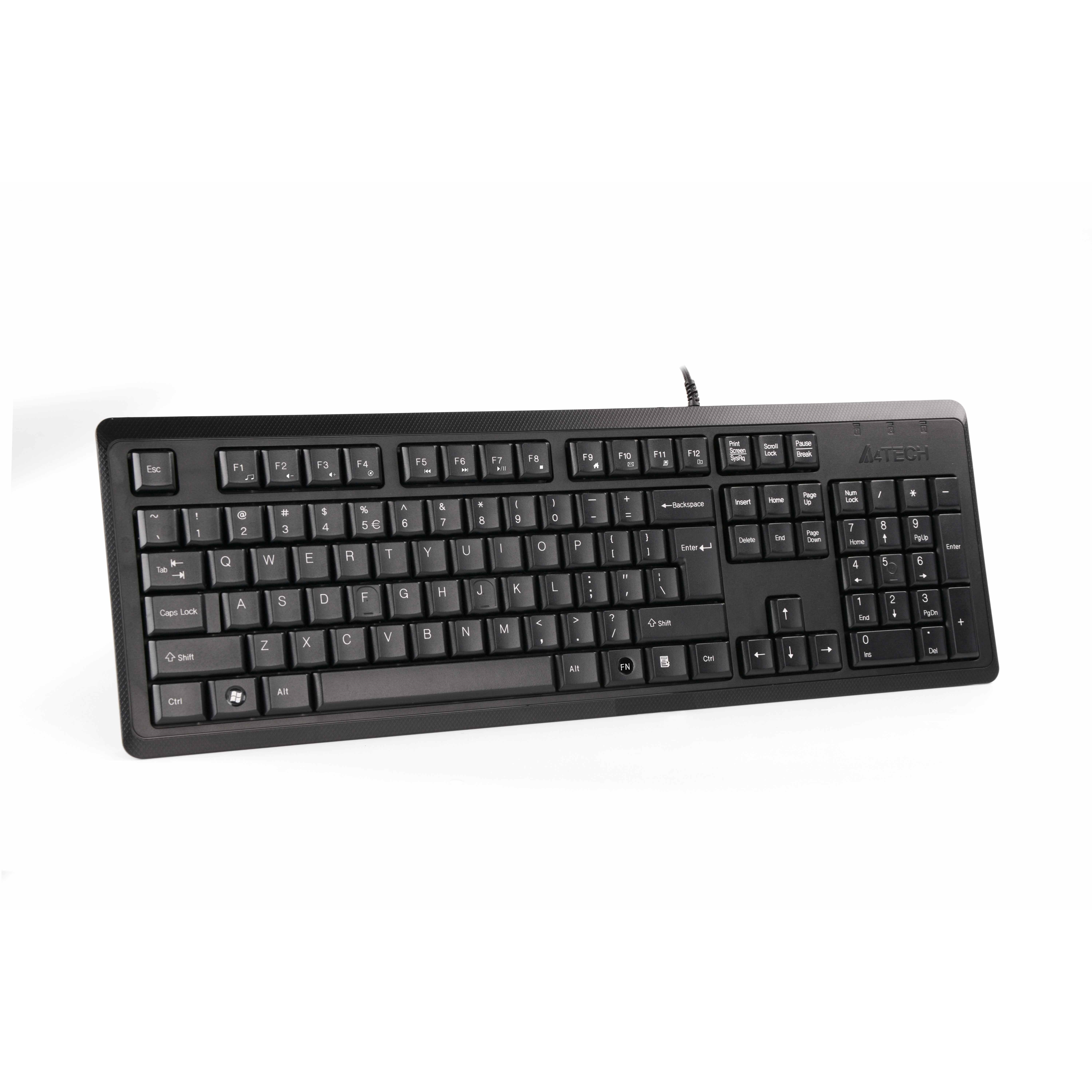 A4 Tech KR-92 Usb Multi̇medya Si̇yah Q Klavye