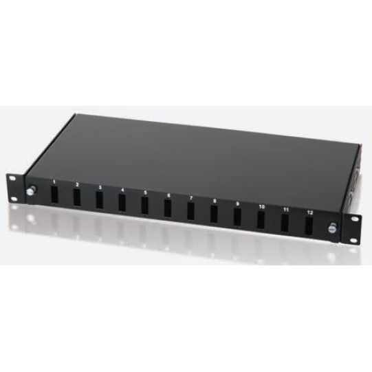 Ods 10F-SB1U12PSCDX-REA 1U 19’’ 12 Port SC DX Rack Tipi Dublex Patch Panel