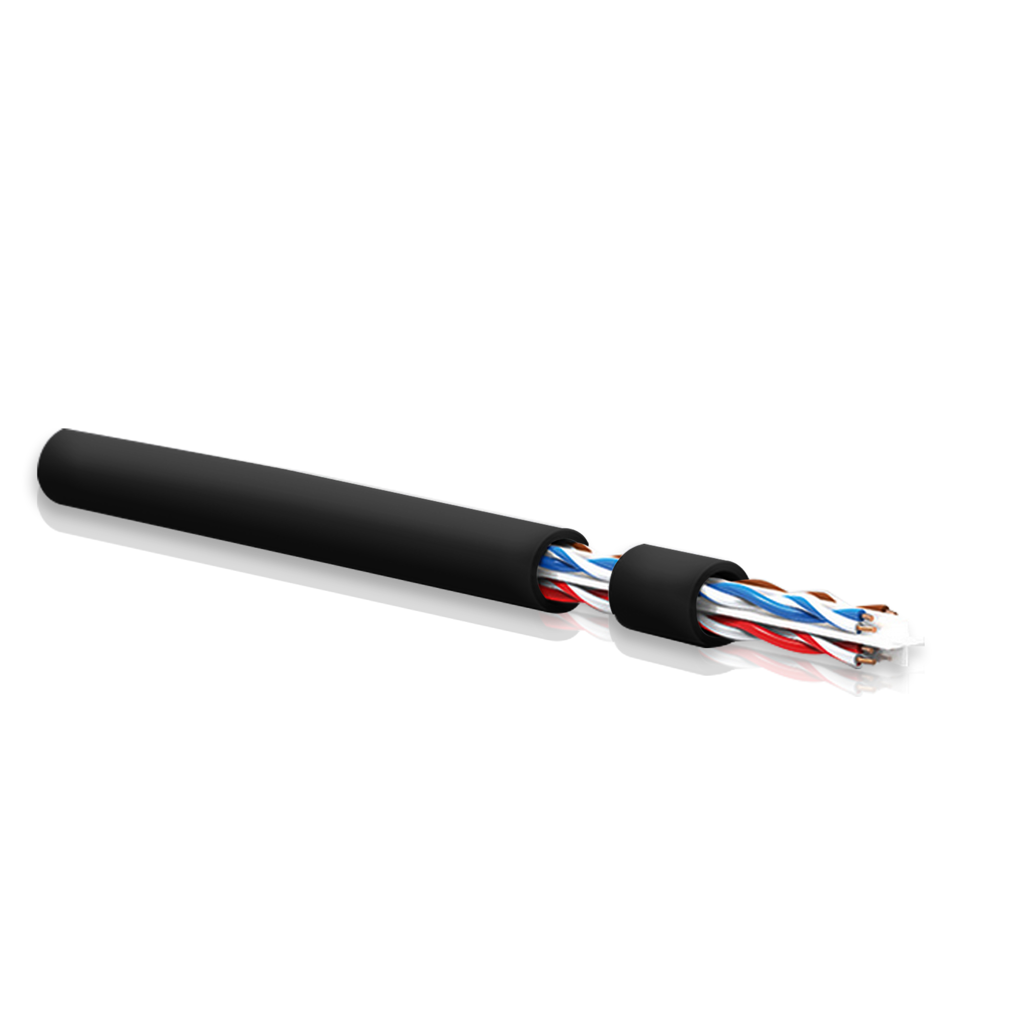 Qport Q-catflash 500mt Cat6 Outdoor Lszh Network Kablo 23 Awg