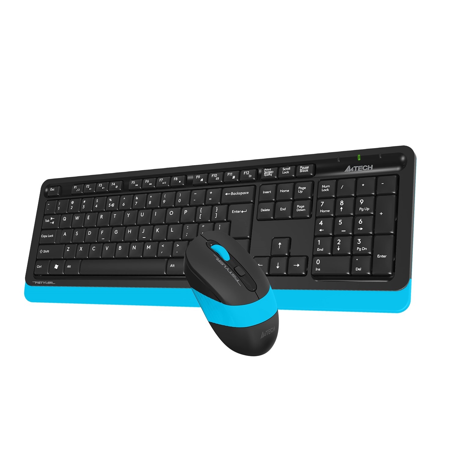 A4 Tech FG1010 Kablosuz Standart Mavi Q Klavye Mouse
