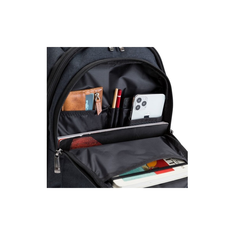 PLM Lidya 13’’-14’’  Fume Siyah Notebook Sırt Çantası