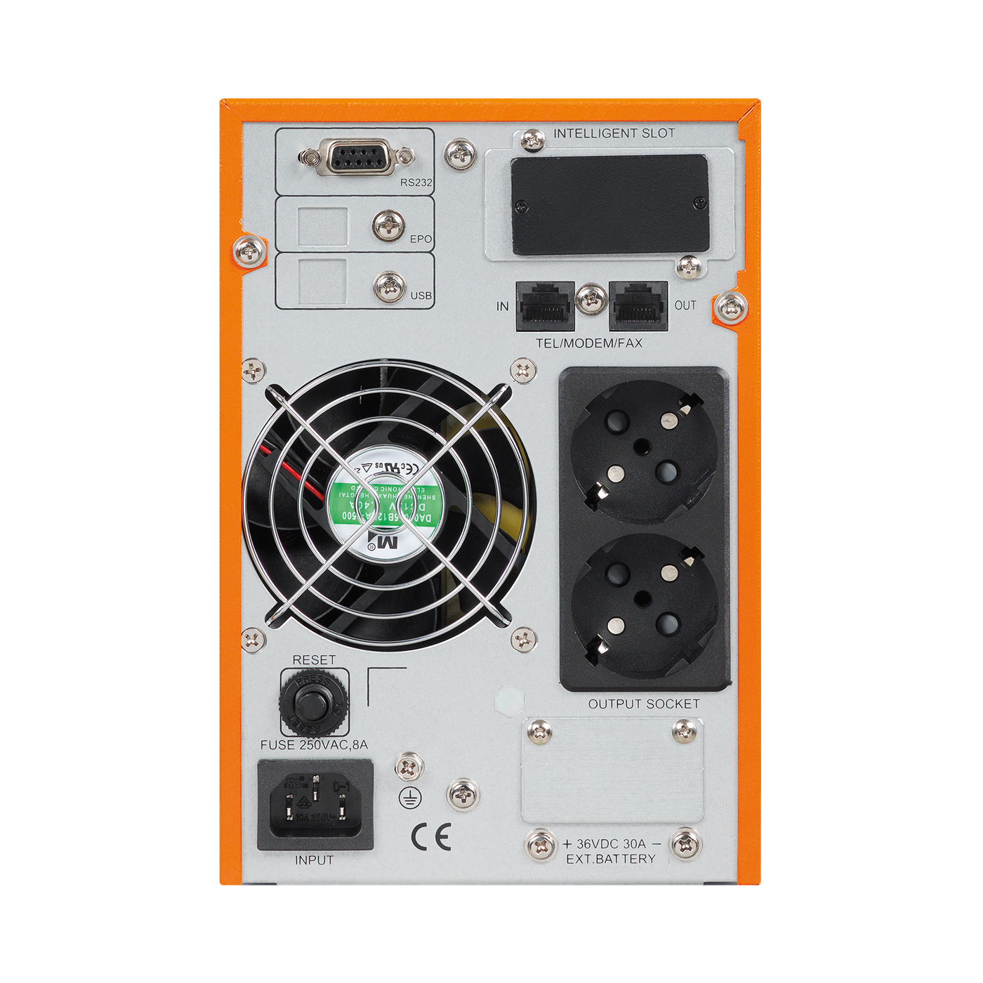 Makelsan Powerpack SE 1 Kva 5-10Dk 2x12V/9Ah 1F/1F Onli̇ne Ups MU01000N11EAV06