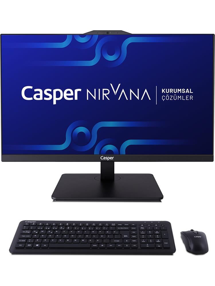 Casper Nirvana A90.1342-BE00A-V-S-K Siyah i5 13420H 16Gb Ram 500Gb Nvme 23.8’’ Pivot W11H All In One