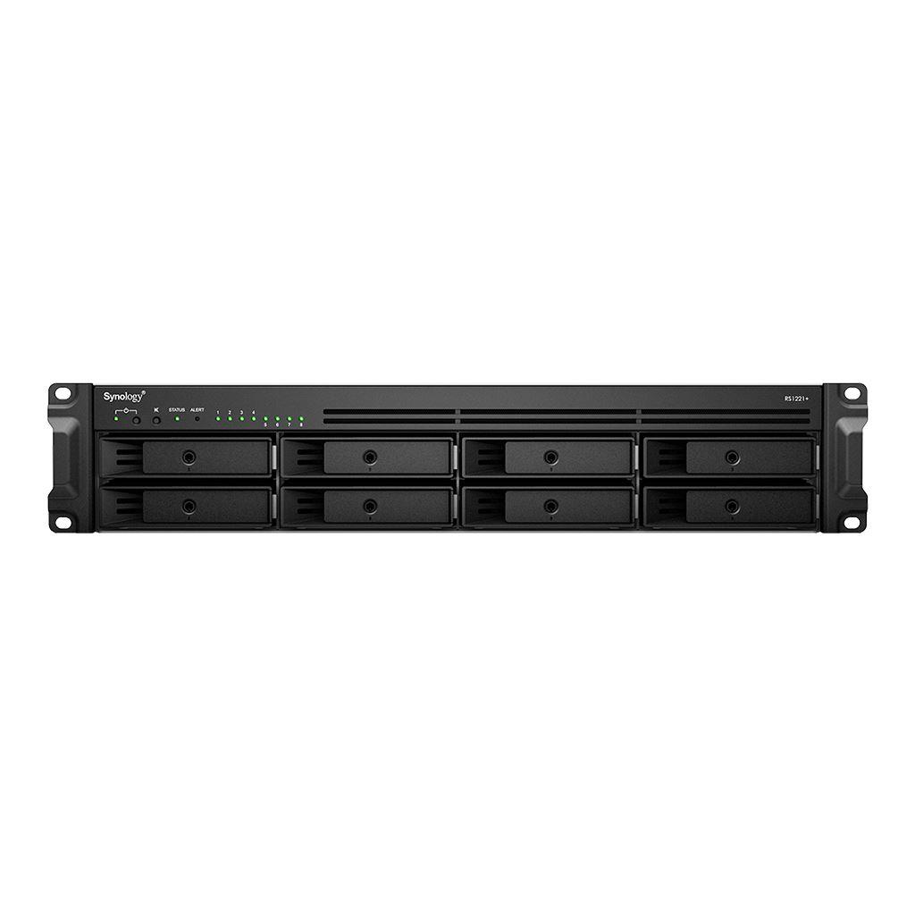 Synology RS1221PLUS 4Gb 8 Bay 4xGlan Rackmount Depolama Ünitesi