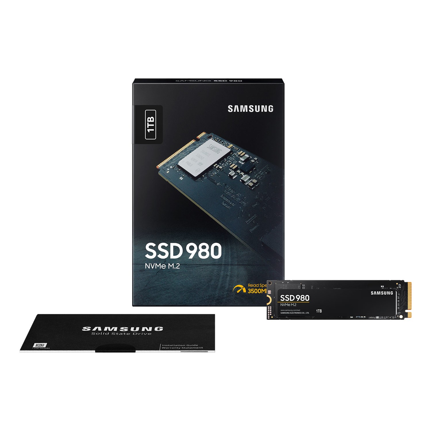 Samsung MZ-V8V1T0BW 980 1Tb 3500/3000MB/s NVMe PCIe M.2 Ssd