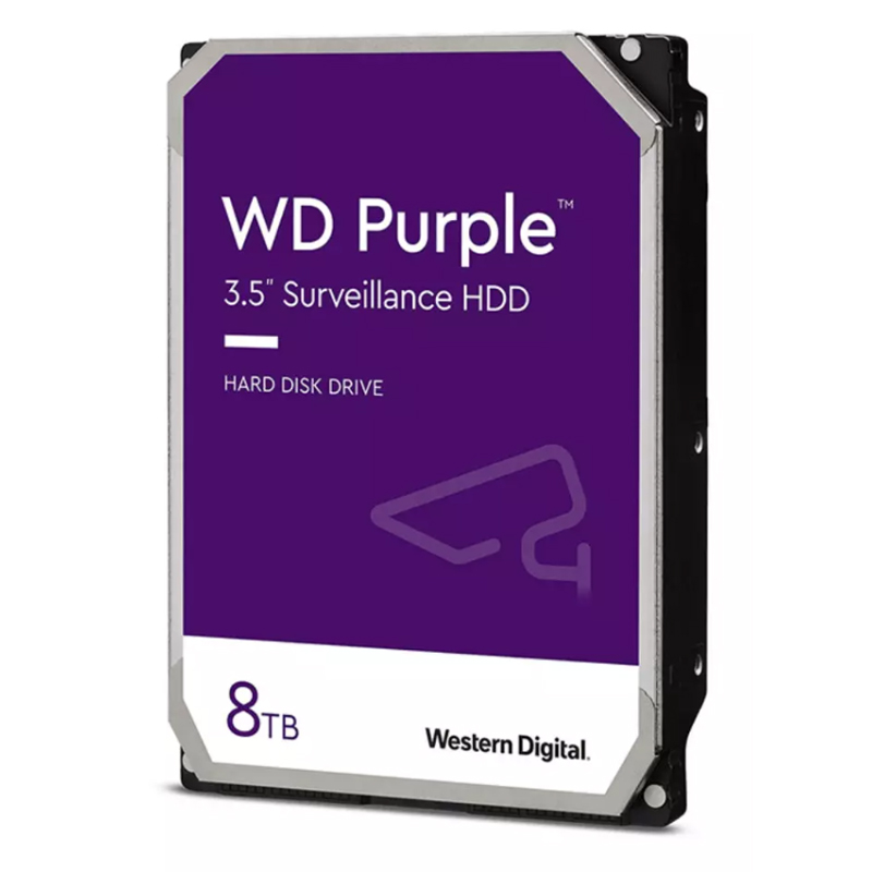 WD Purple 8 Tb 5640Rpm 128Mb Sata3 WD84PURZ 7/24 Hdd Resmi Disti Garantili