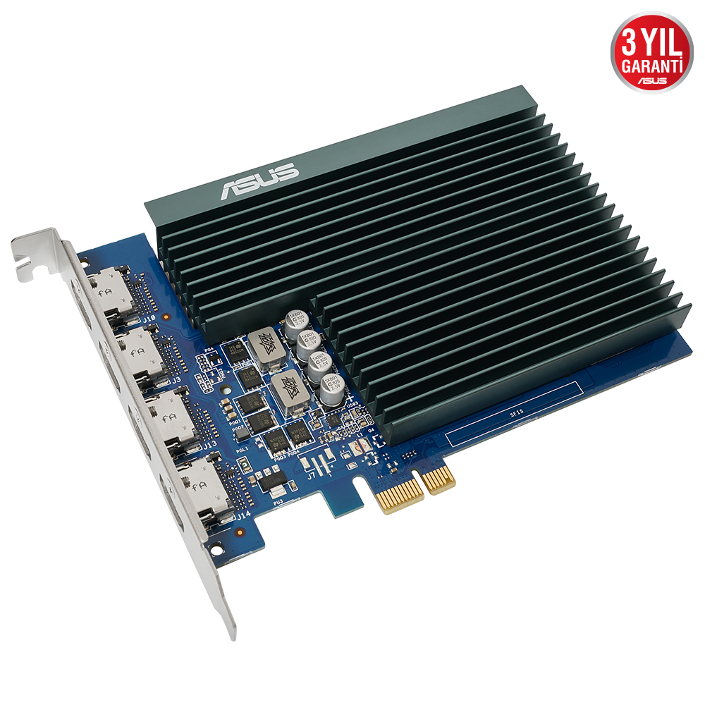 Asus GT730-4H-SL-2GD5 GT730 2 Gb Gddr5 64Bit 4xHdmı 16X Ekran Kartı