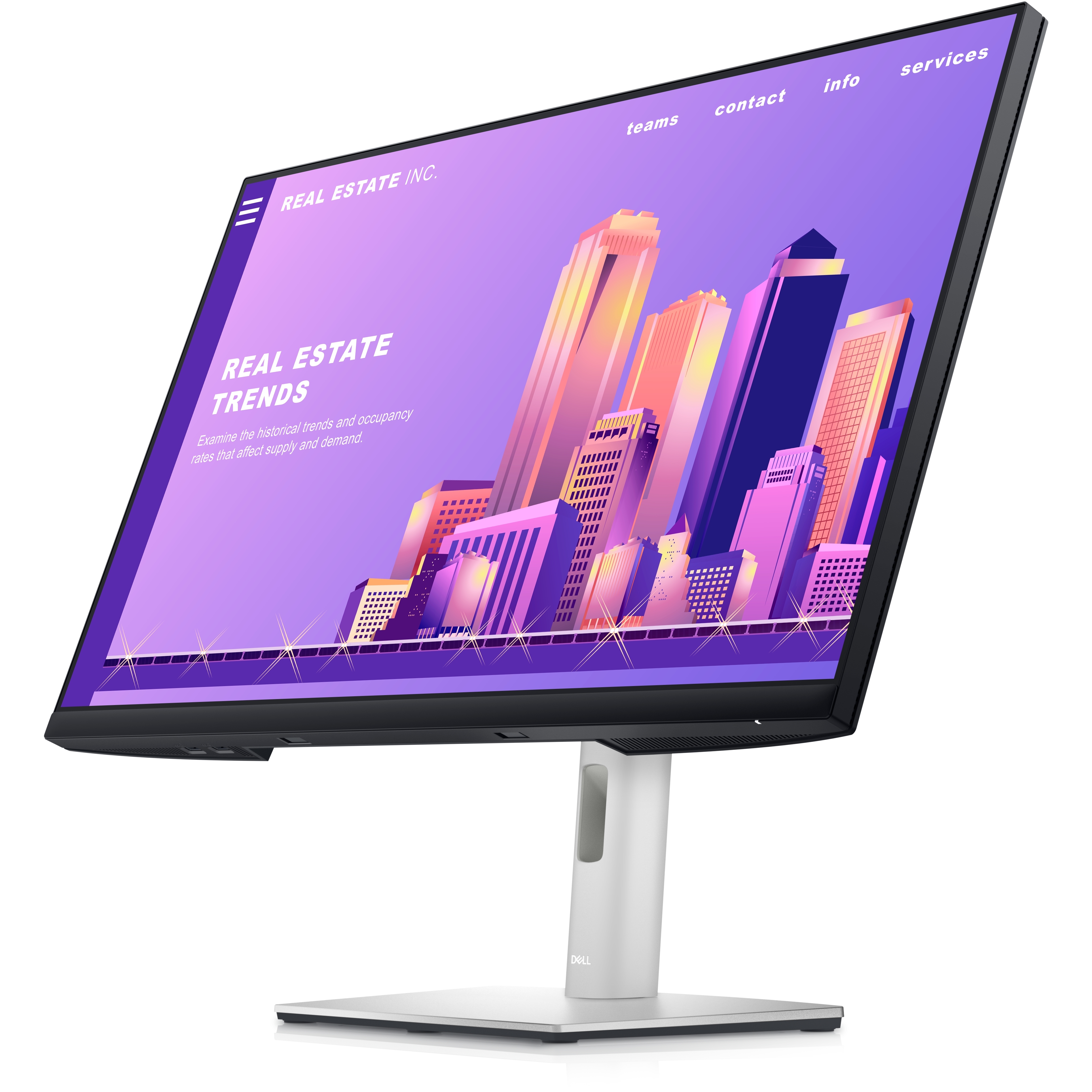 Dell%20P2722H%2027’’%208Ms%2060Hz%201920x1080%20Vga%20Hdmı%20Dp%20Pivot%20IPS%20Led%20Monitör