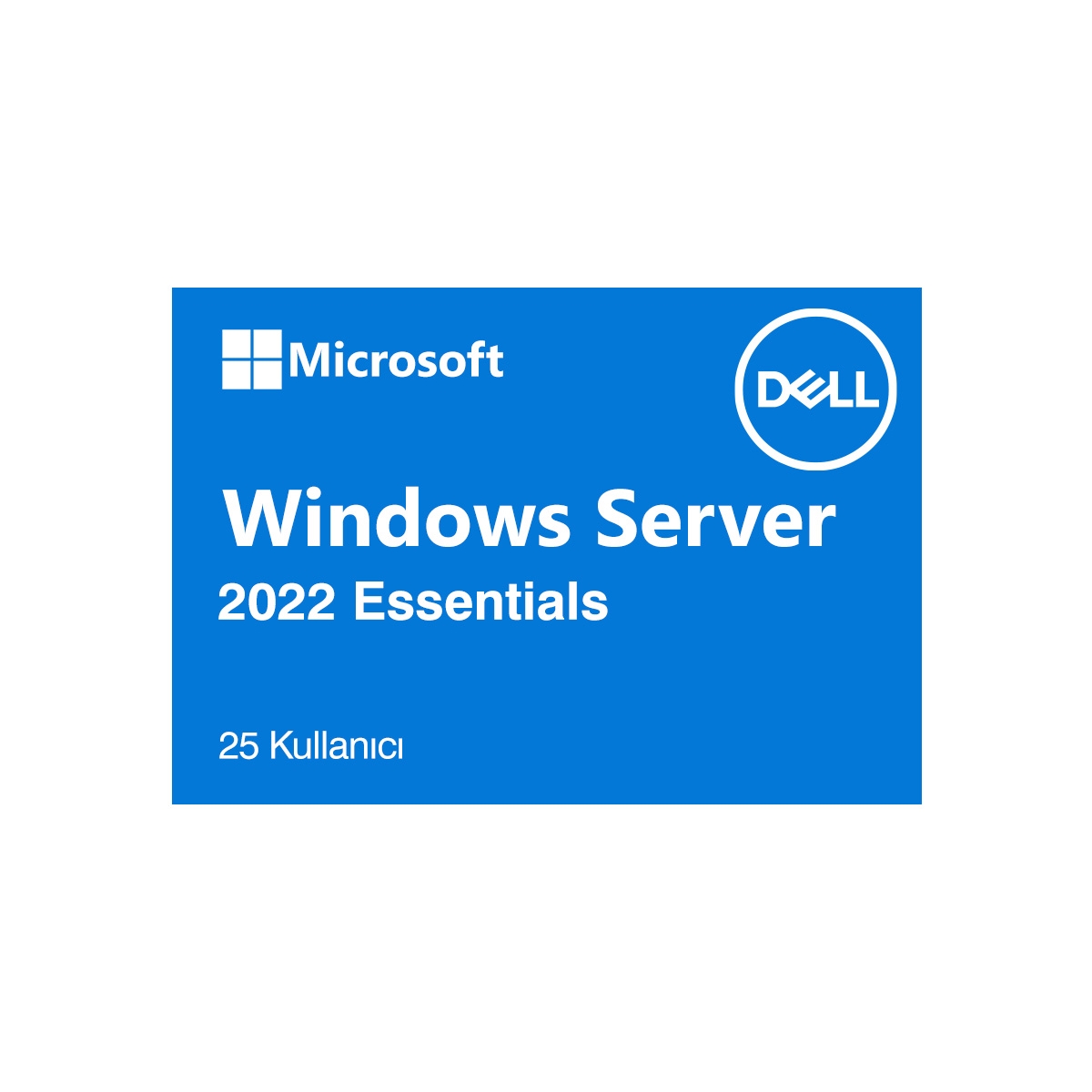 Microsoft Windows 2022 W2K22ESN-ROK Server Essentials Rok Dell Server Yazılımı