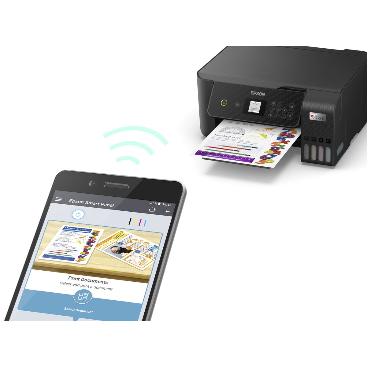 Epson C11CJ66407 Ecotank L3260 Tanklı Yazıcı Tarayıcı Fotokopi̇ Usb/Wifi A4