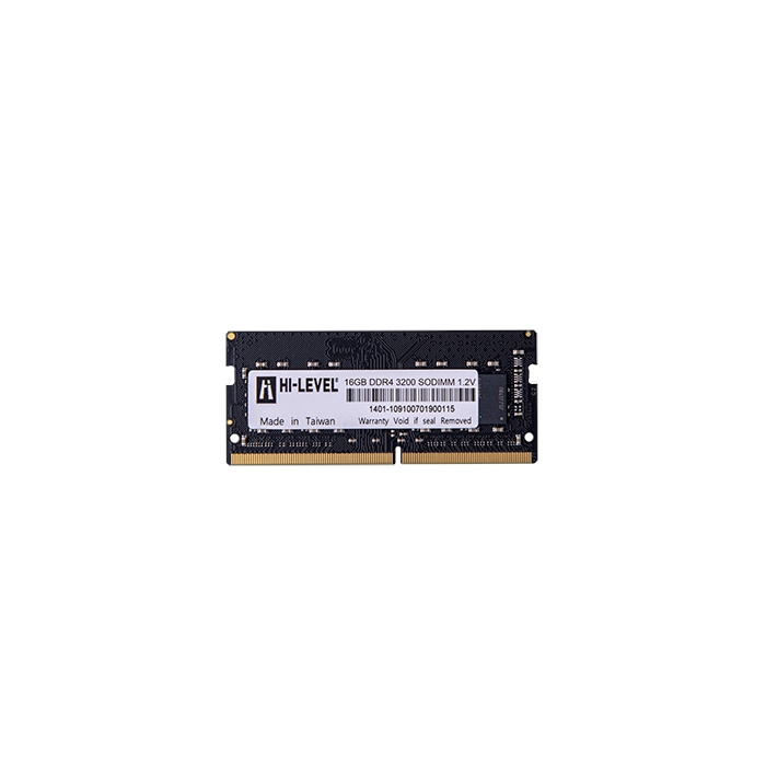 Hi-Level 16Gb 3200MHz Ddr4 1.2V CL22 Sodimm Ram HLV-SOPC25600D4/16G