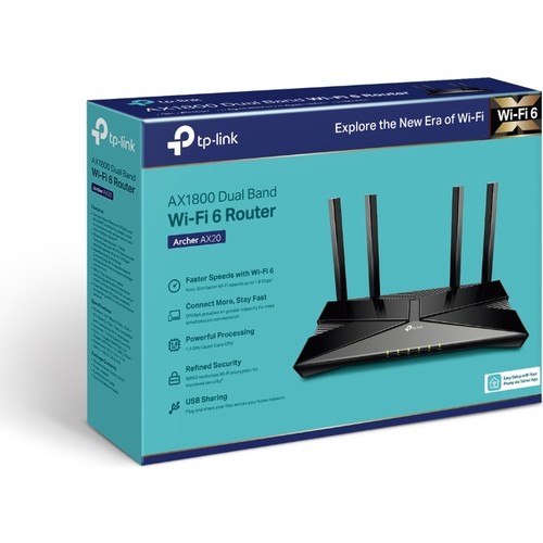 Tp-Link%20Archer%20AX20%20AX1800%201800%20Mbps%20Gigabit%20Dualband%20Wifi6%20Router