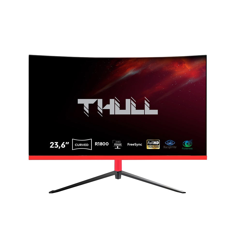 Thull%20TH-236C%2023.6’’%205Ms%2075Hz%20Fhd%20Vga%20Hdmi%20Vesa%20Curved%20Led%20Monitör